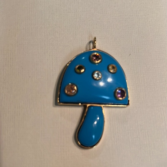 Brent Neale Look-alike Gemstone Mushroom- New with Tags - Picture 2 of 10